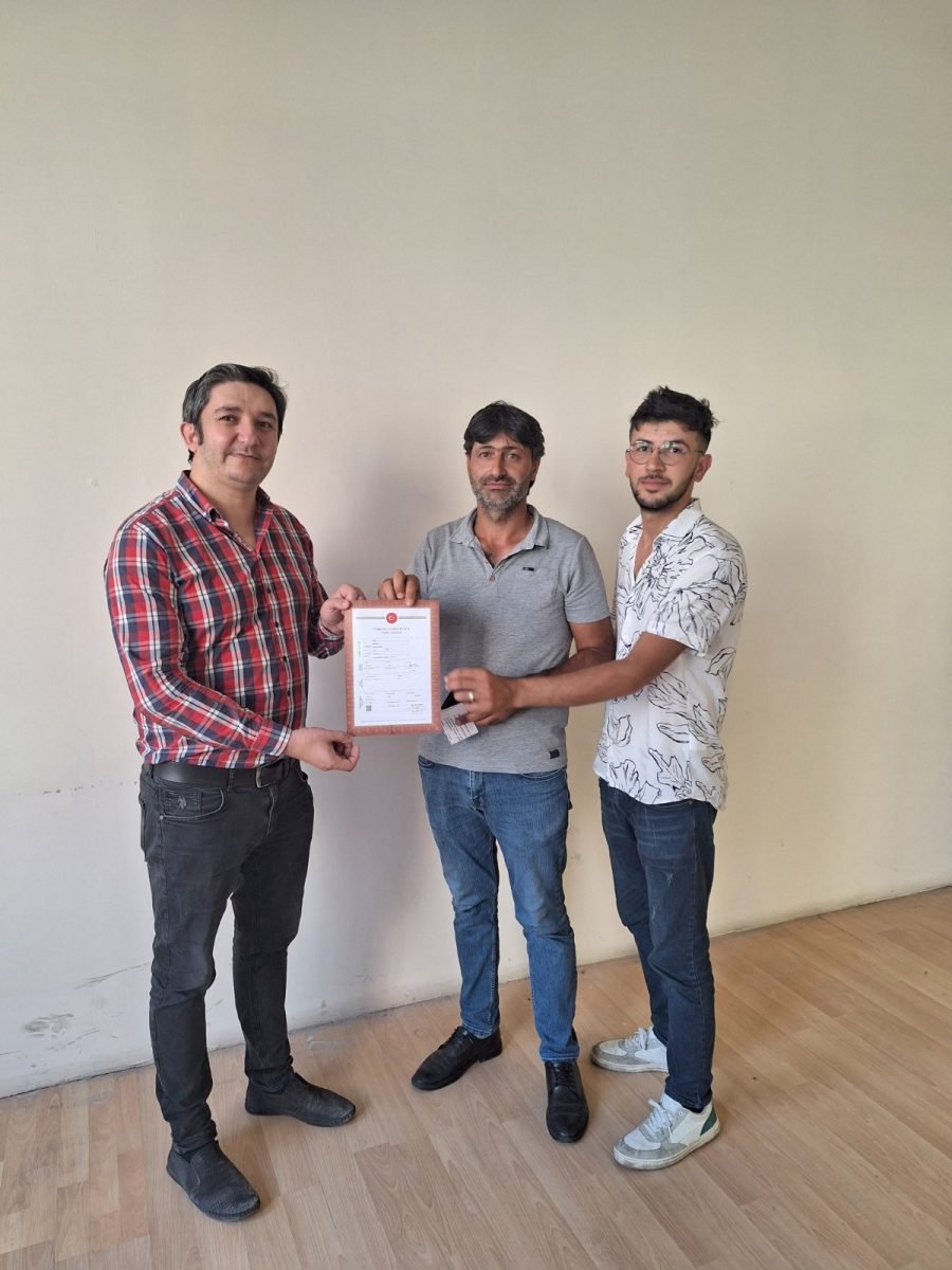 Müşterimizle teslim günü 12